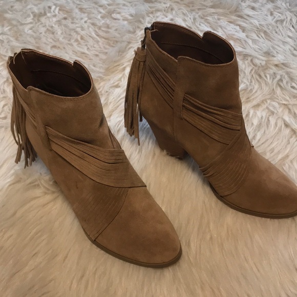 Tan Booties - Picture 2 of 5
